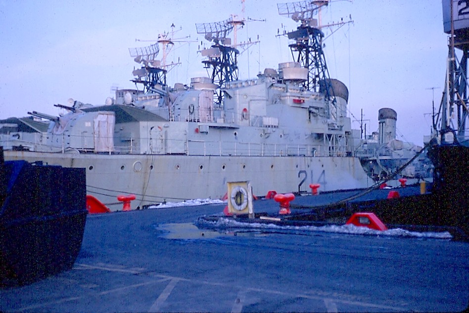 Royal Canadian Navy : HMCS Micmac, HMCS Athabaskan, HMCS Haida.