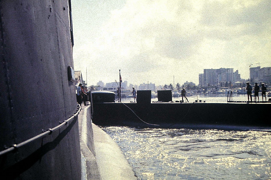 Port visit to San Juan, P.R., Feb., 1974.