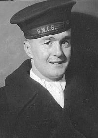 Portrait of Colin Nicolson during WW2
