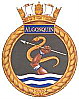 HMCS Algonquin badge