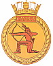 HMCS Cayuga badge