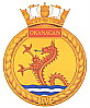 HMCS Okanagan badge