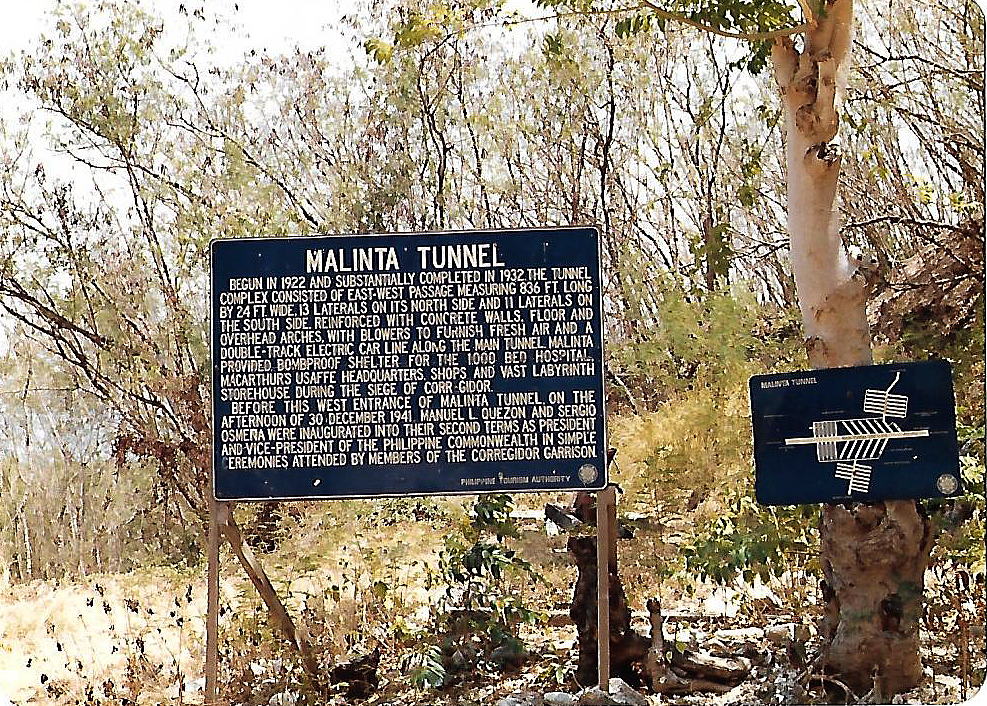 Maltina Tunnel, Corregidor