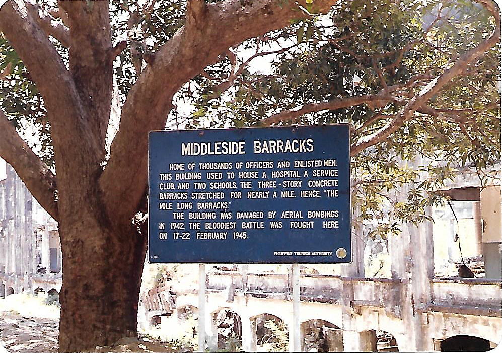 Middleside Barracks, Corregidor