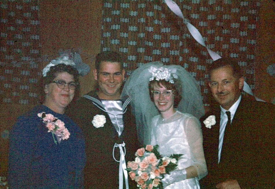 Royal Canadian Navy : Robert Berbeck wedding, 1964.