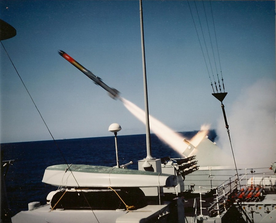 Royal Canadian Navy : ASROC missile.