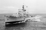 HMCS Antigonish, photo by Ken Watson, 1962