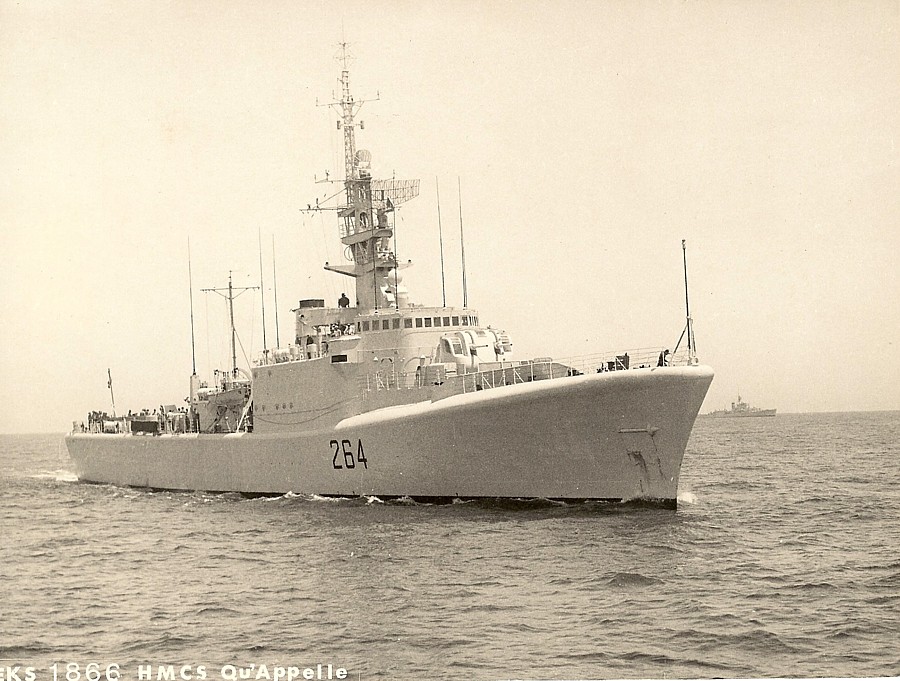 Royal Canadian Navy : HMCS Qu'Appelle.