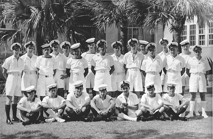 HMCS Provider crew members in Bermuda