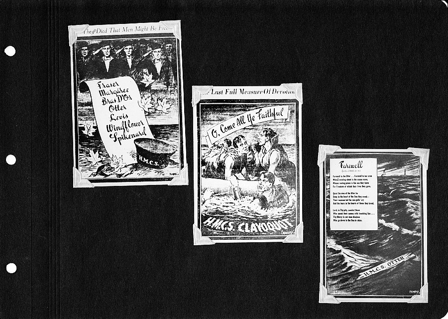 'In Memoriam' Cards, 1940's