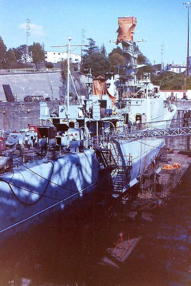 Drydock, Esquimalt, BC, 1980's