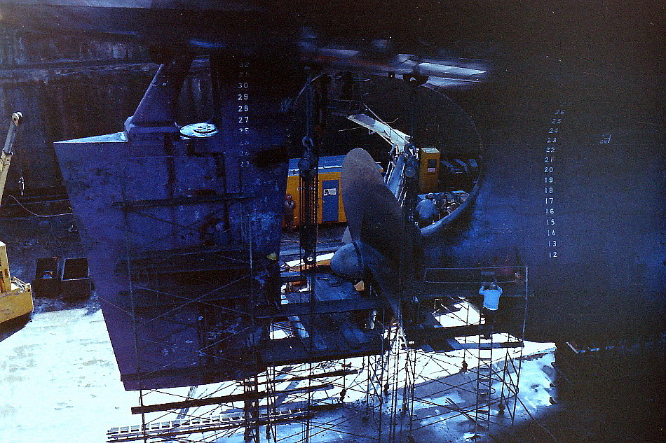 Drydock, Esquimalt, BC, 1980's