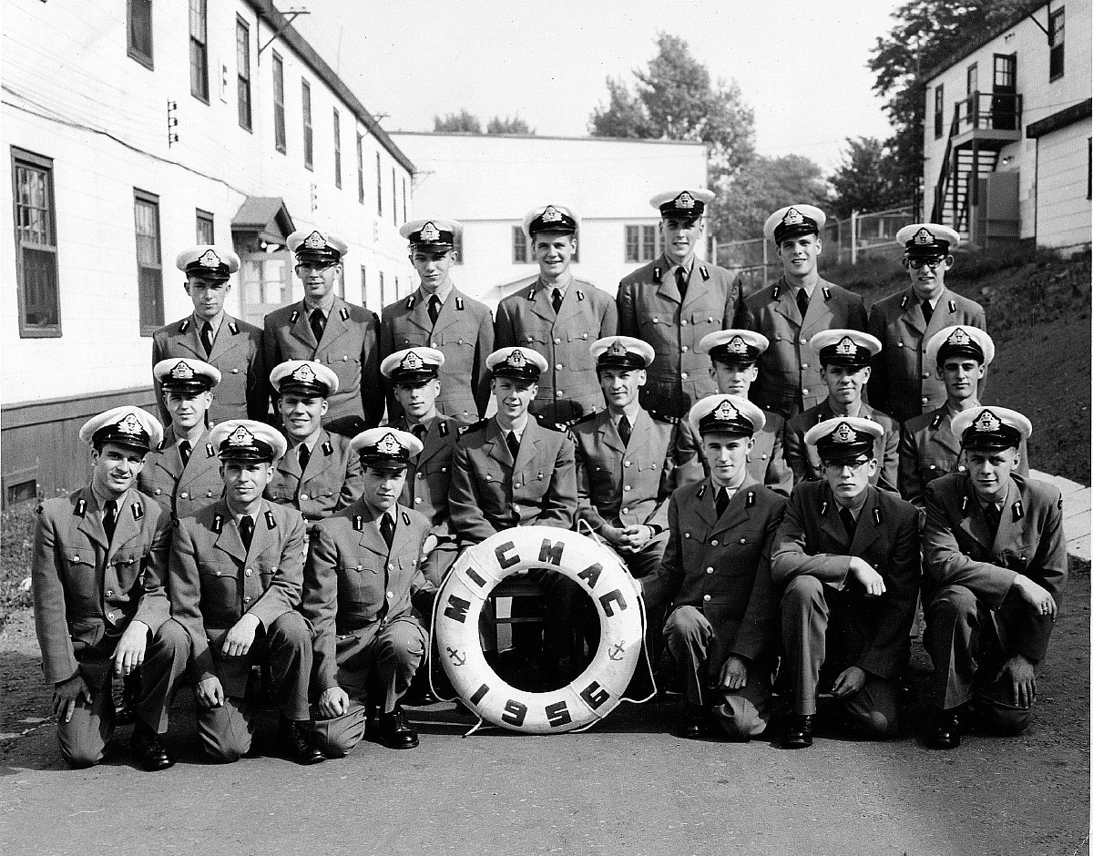 Royal Canadian Navy : Officer cadets, 1956