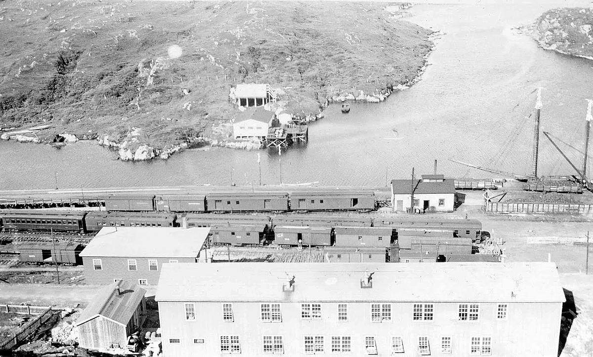 Rail yards and unknown harbour.