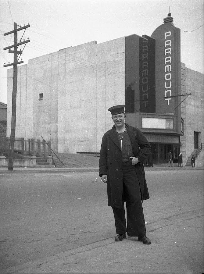 Unidentified sailor, Paramount Theatre.