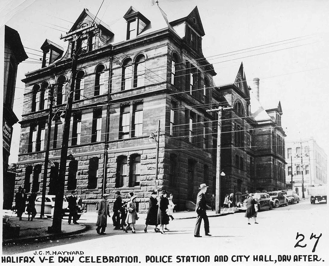 Police station & City Hall.