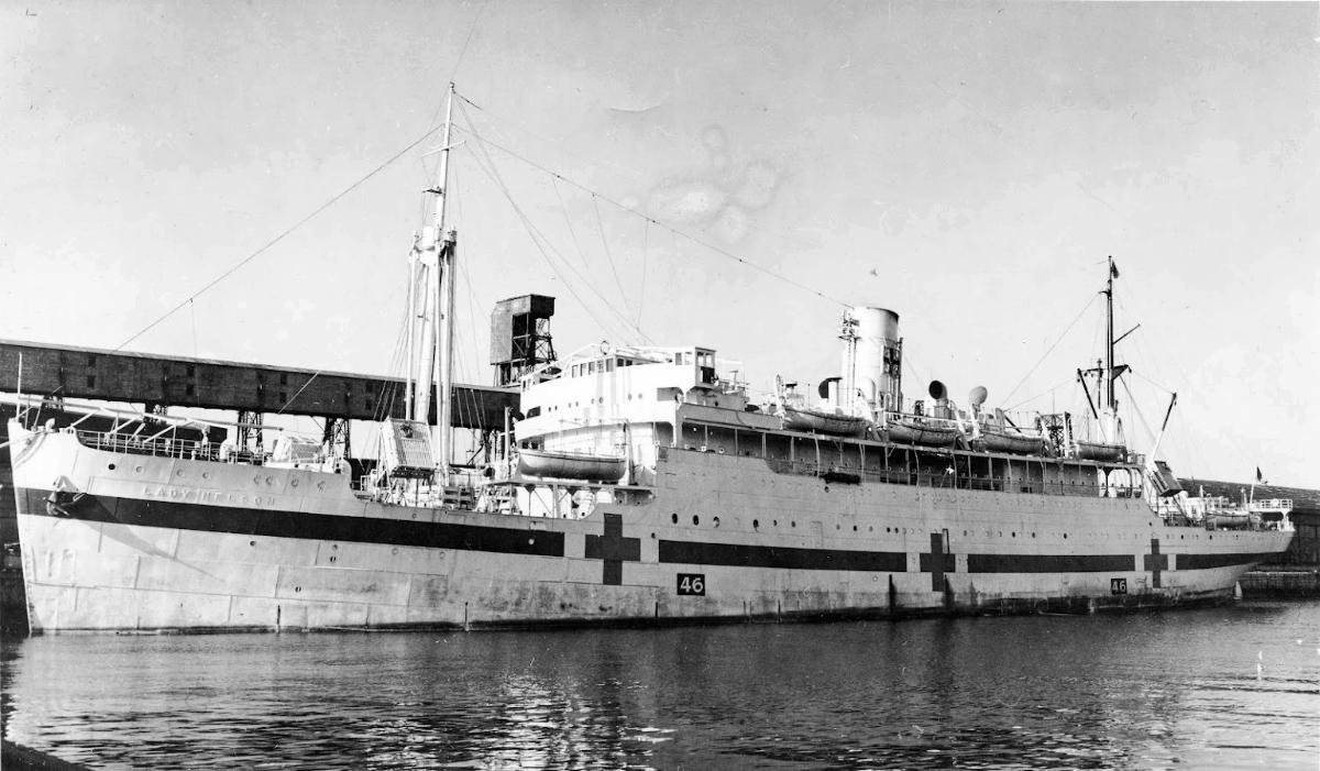 RMS Lady Nelson, hospital ship.