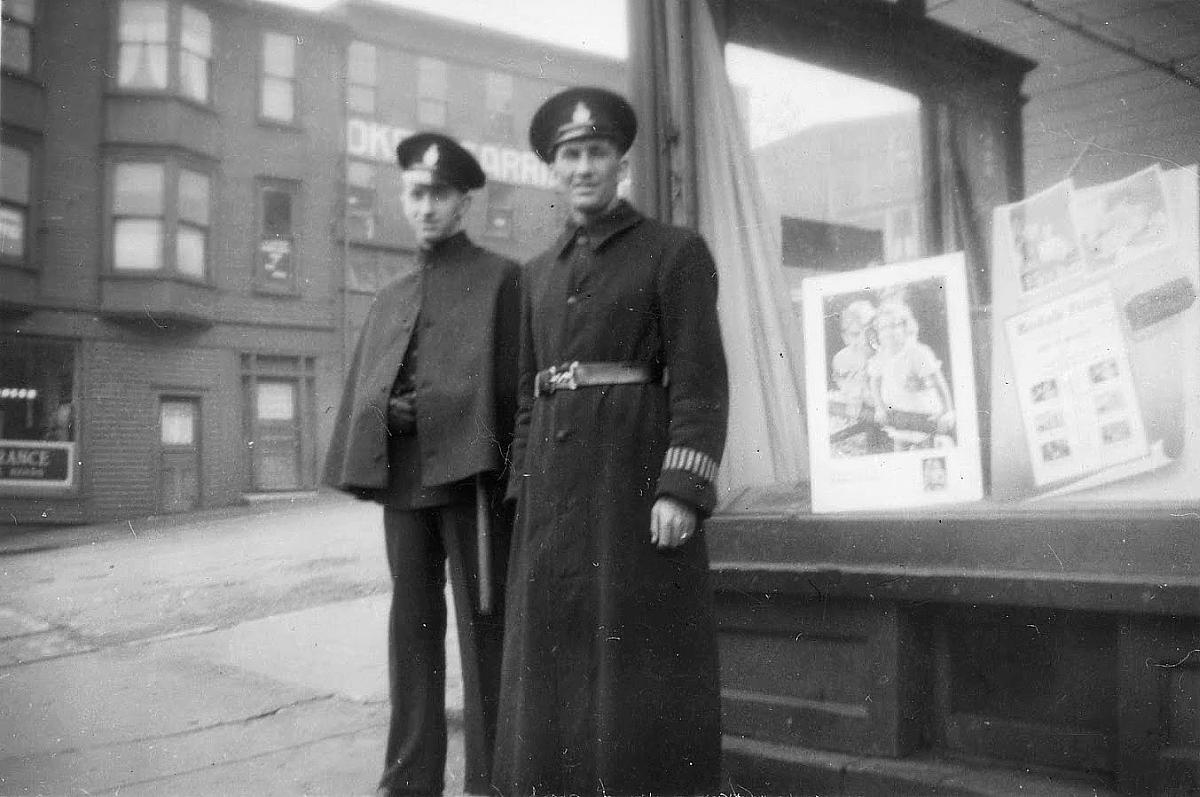 Two policemen, St. John's Newfoundland.