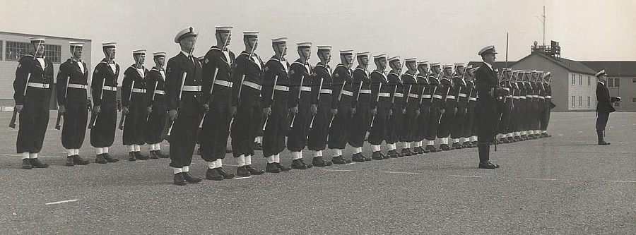 Royal Canadian Navy : HMCS Cornwallis, 1963.