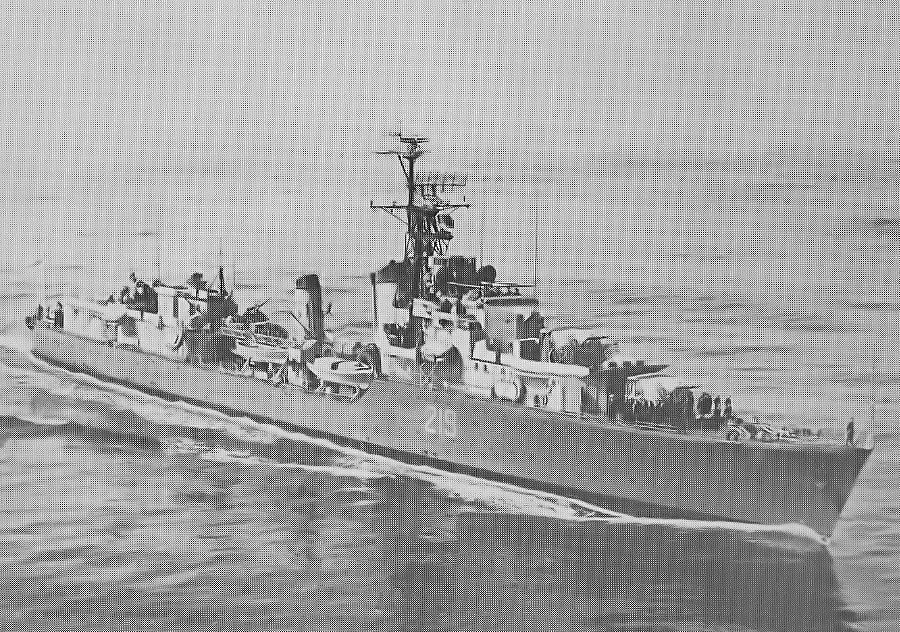 HMCS Athabaskan, mid-1950's