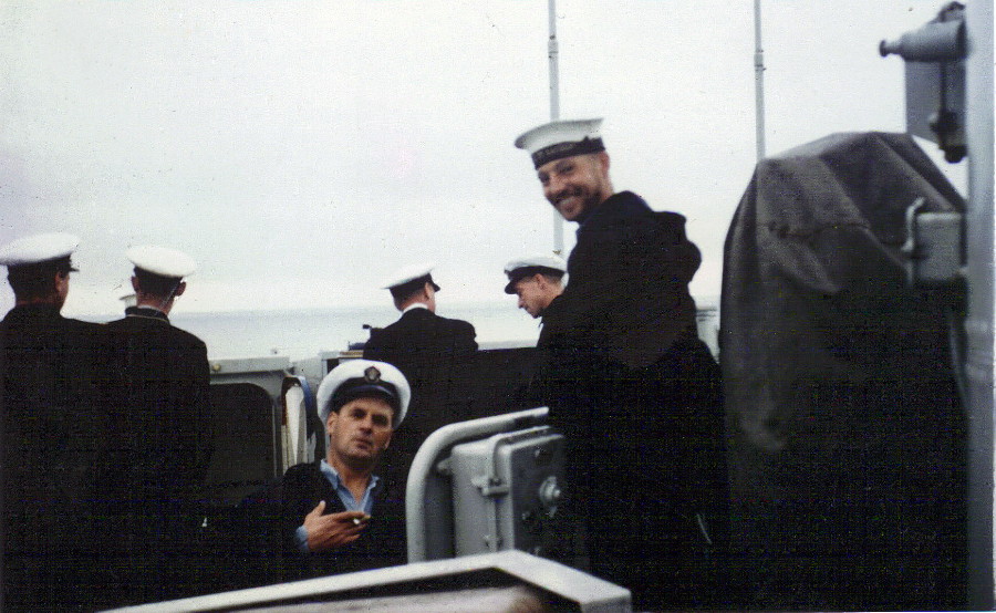 HMCS St Laurent, 1957