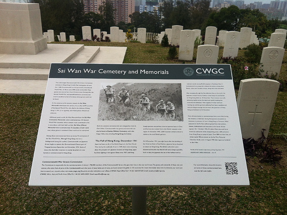 Sai Wan War Cemetery, Hong Kong