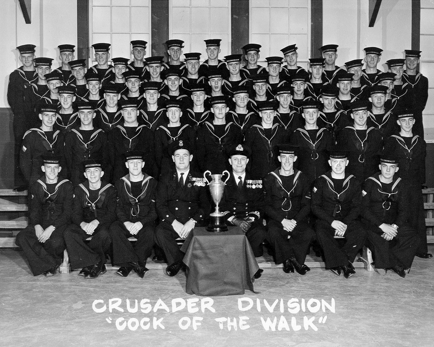 HMCS Cornwallis, Crusader Division, 1942