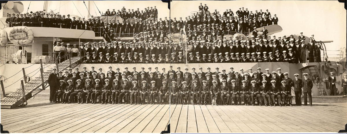 Royal Canadian Navy : HMCS Prince Robert, 1943.