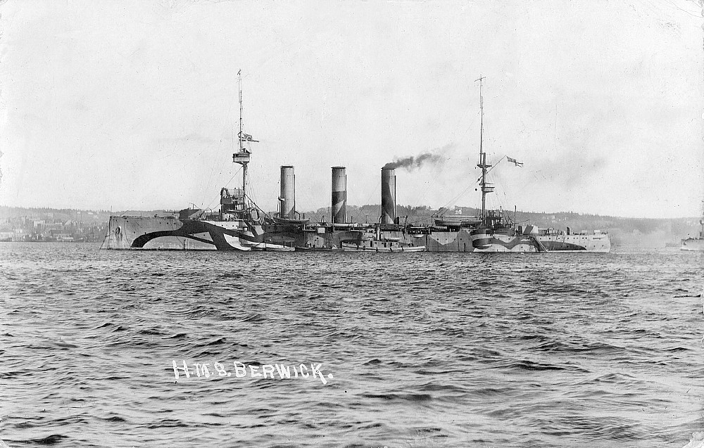 HMS Berwick, WW1