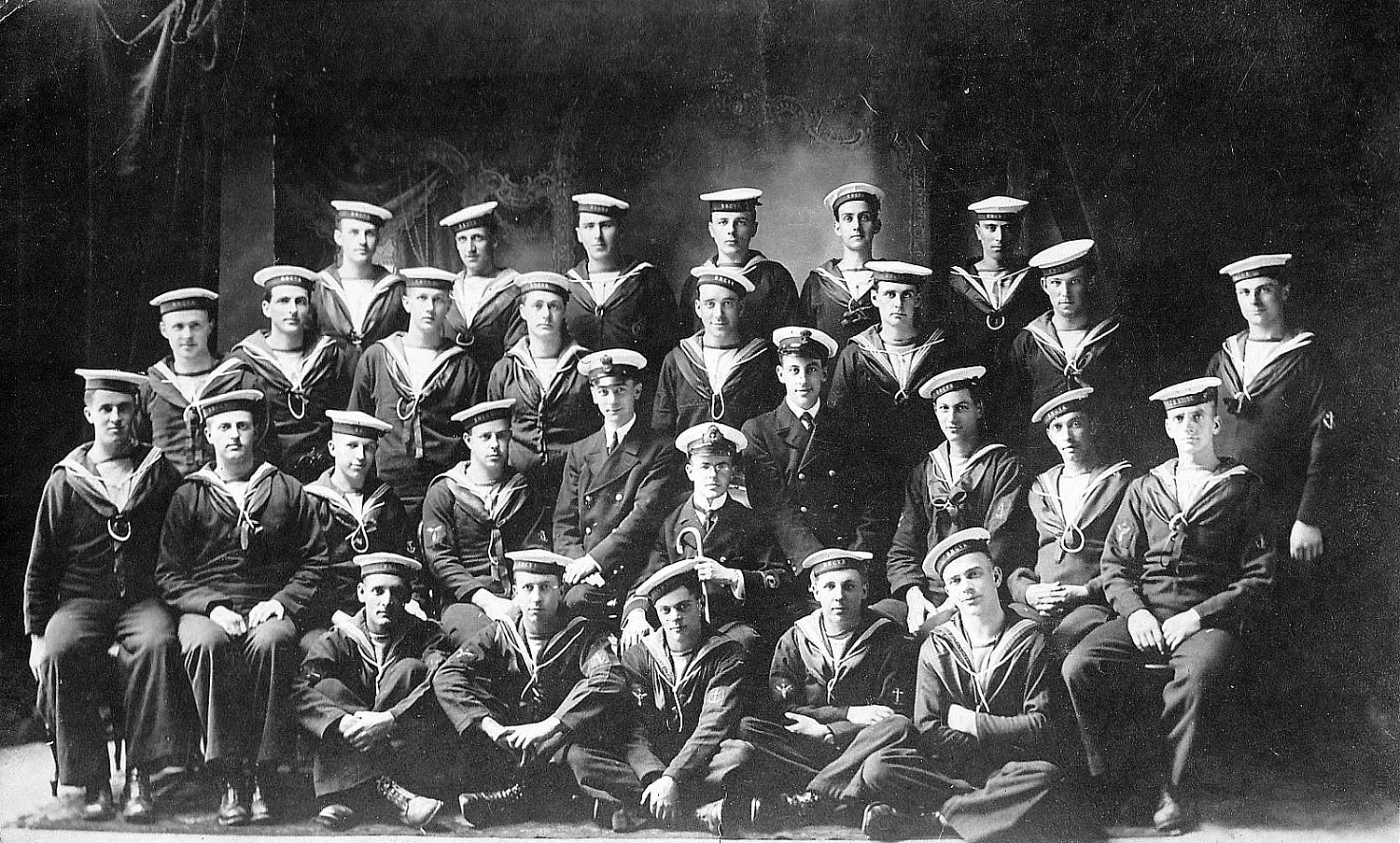 Crew members of HMCS Niobe