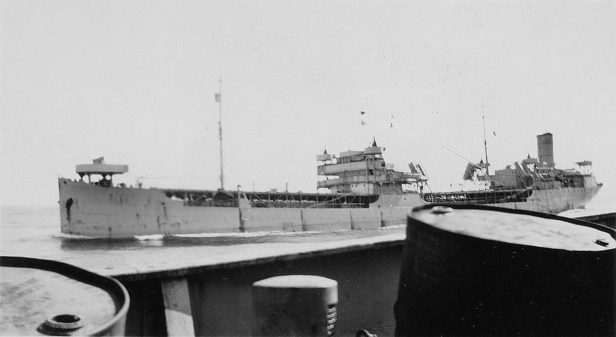 storm at sea, WW2