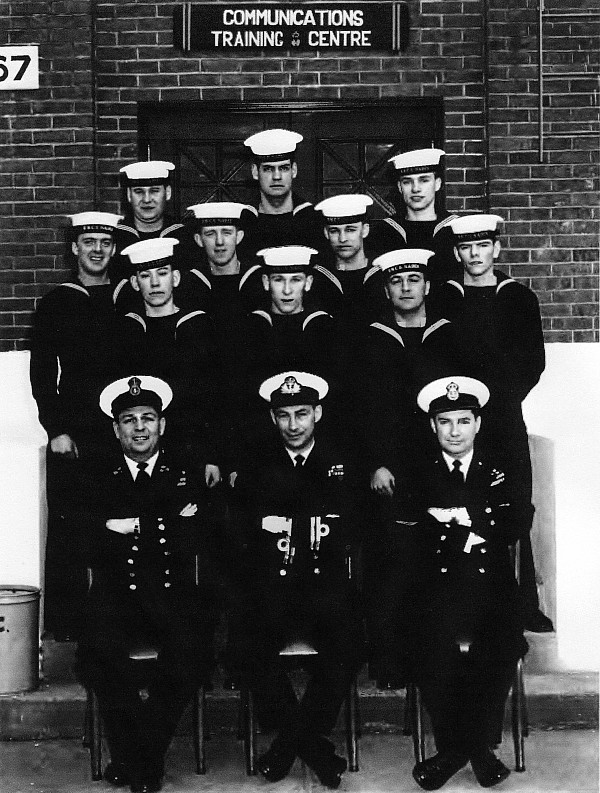 HMCS Naden, Comm School, 1958/59