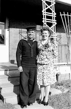 Royal Canadian Navy : Jim and Doris Alexander, WW2