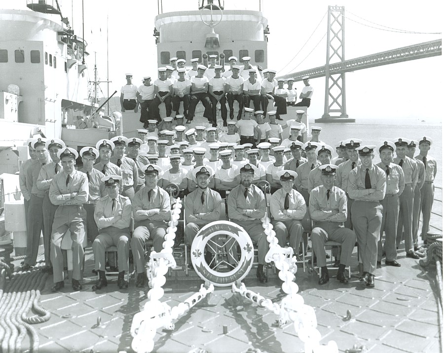 HMCS Ste. Therese ship's company, August 1961.