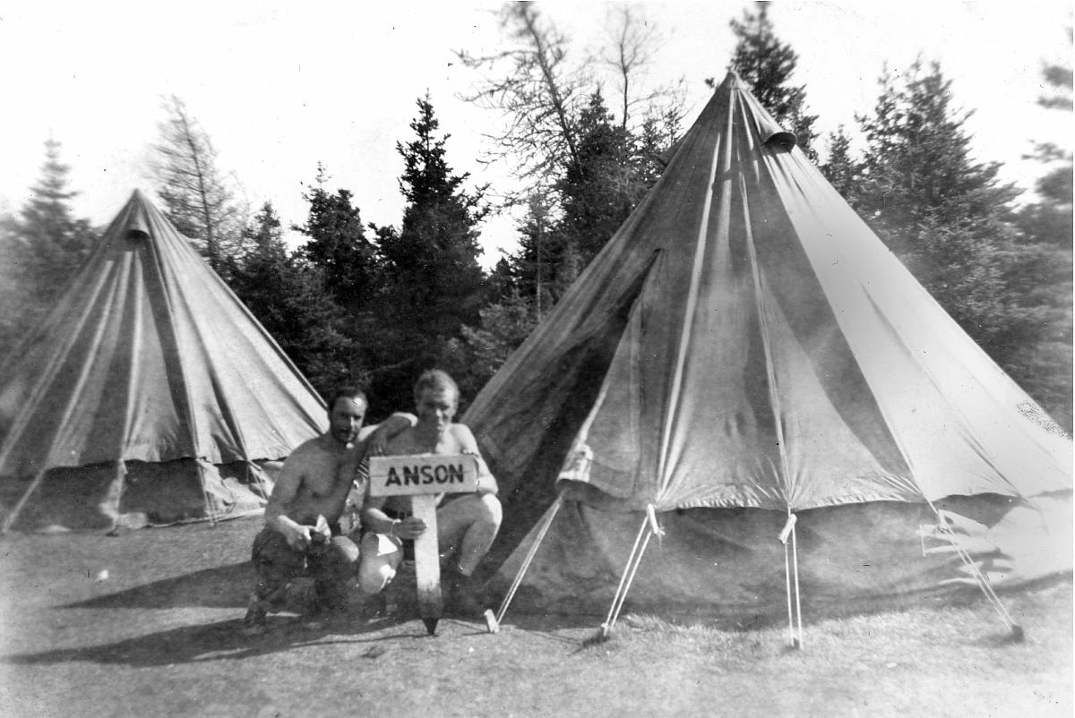 R&R at HMC Naval Camp in Newfoundland.