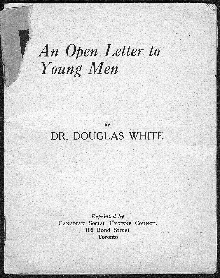 An Open Letter To Young Men, 1945.