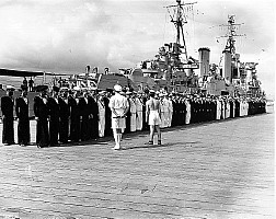 Full crew of HMCS Ontario