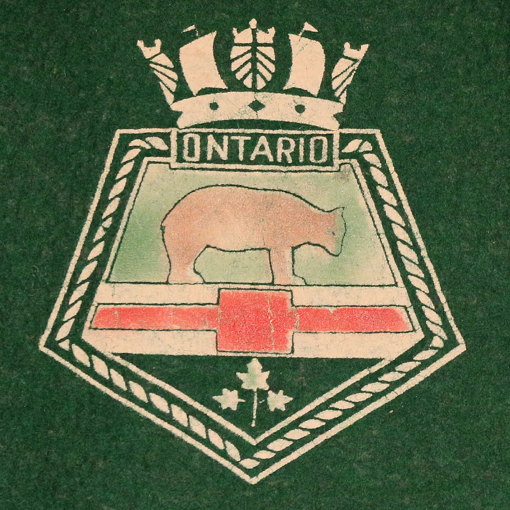 HMCS Ontario, Ship's Pennant.