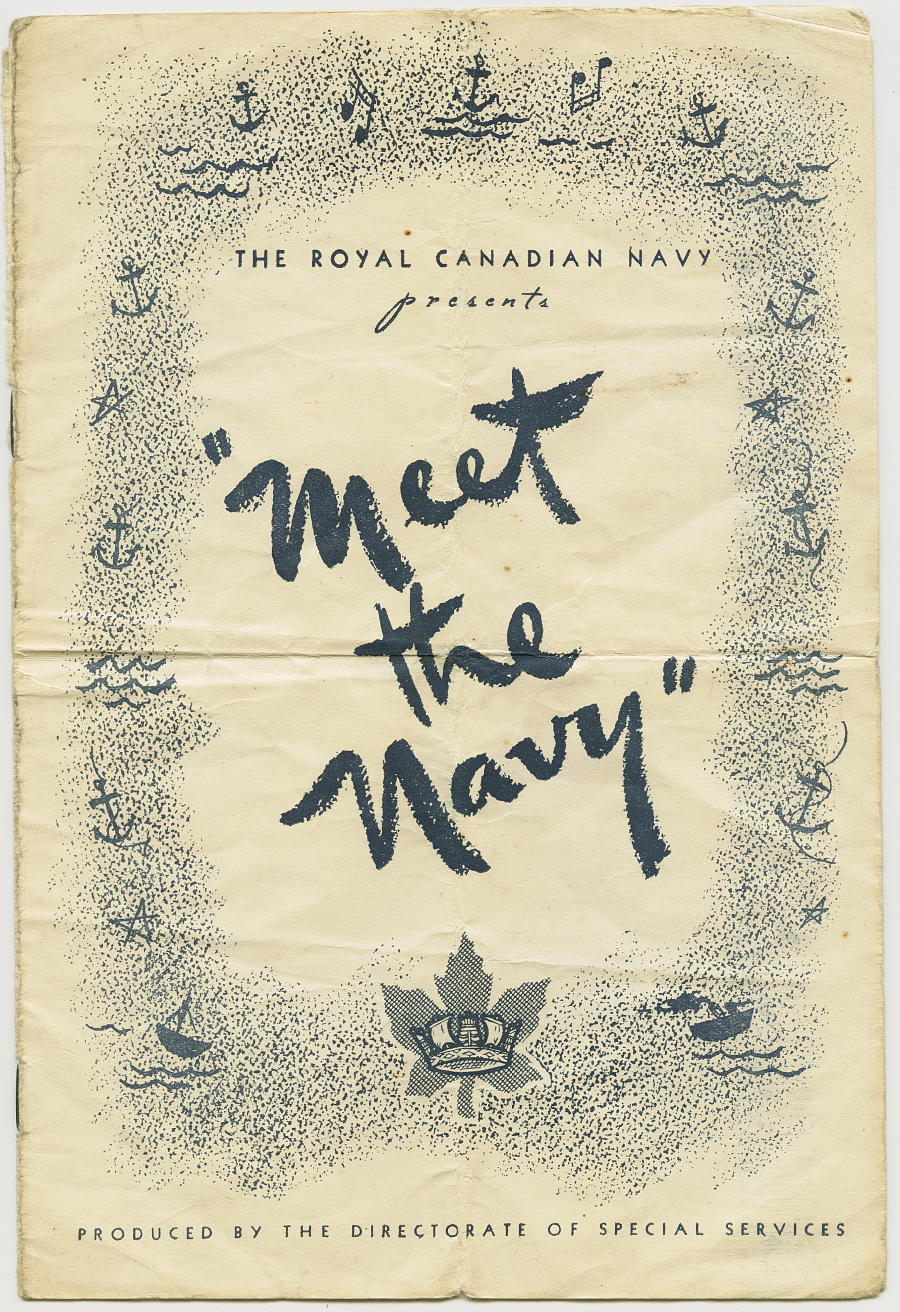 Meet The Navy program cover.