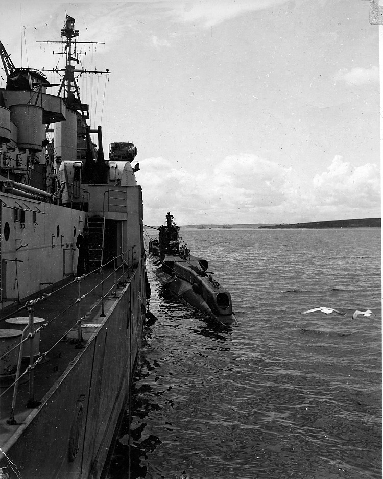 Royal Canadian Navy : HMCS Ontario, 1945.