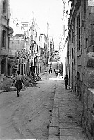 War damage in Valetta, Malta