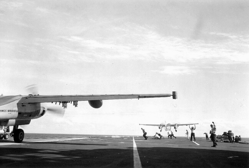 Royal Canadian Navy : HMCS Bonaventure.