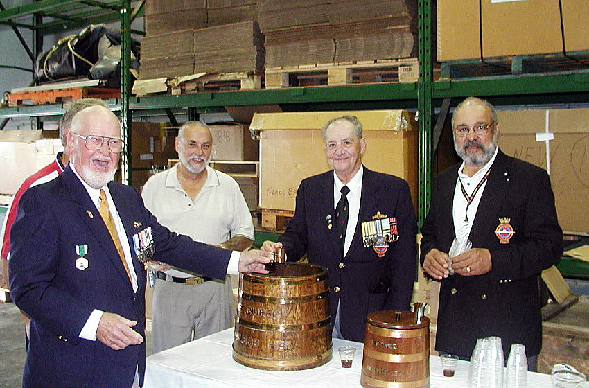 Submarine 1st Block Draft Reunion, 2004.