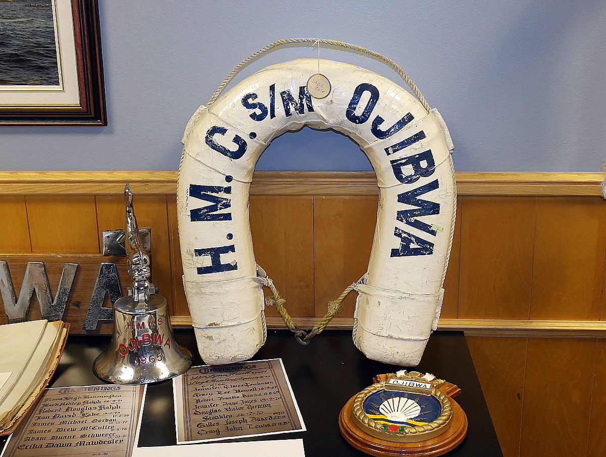 50th Anniversary of Commissioning of HMCS Ojibwa.