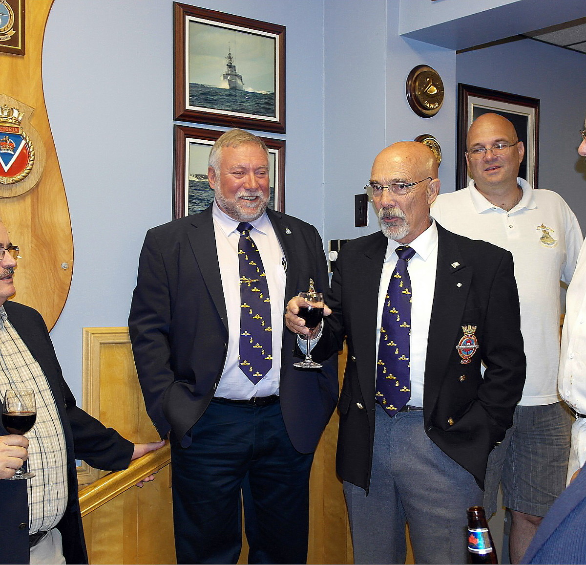 50th Anniversary of Commissioning of HMCS Ojibwa.