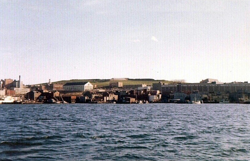 Royal Canadian Navy : HMCS Bonaventure in Halifax.