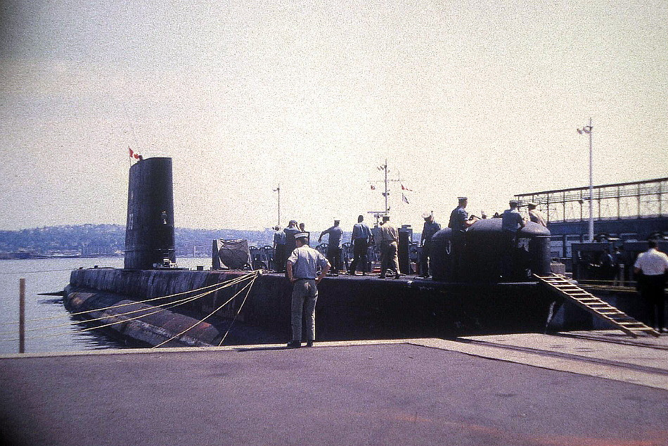 Royal Canadian Navy : HMCS Onondaga, 1969.