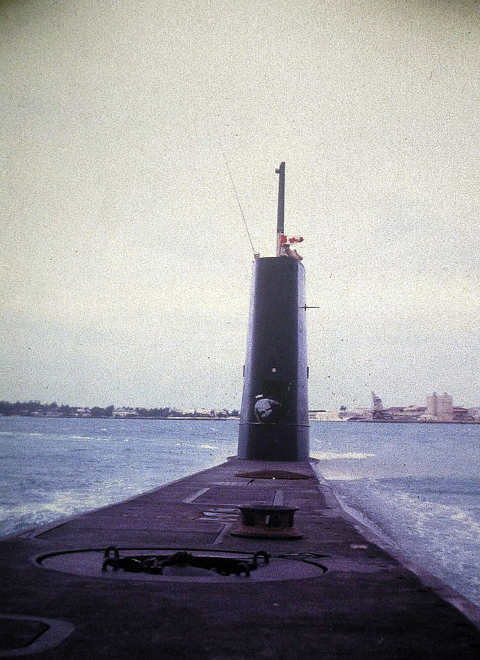 Royal Canadian Navy : HMCS Onondaga in Bermuda, 1969.