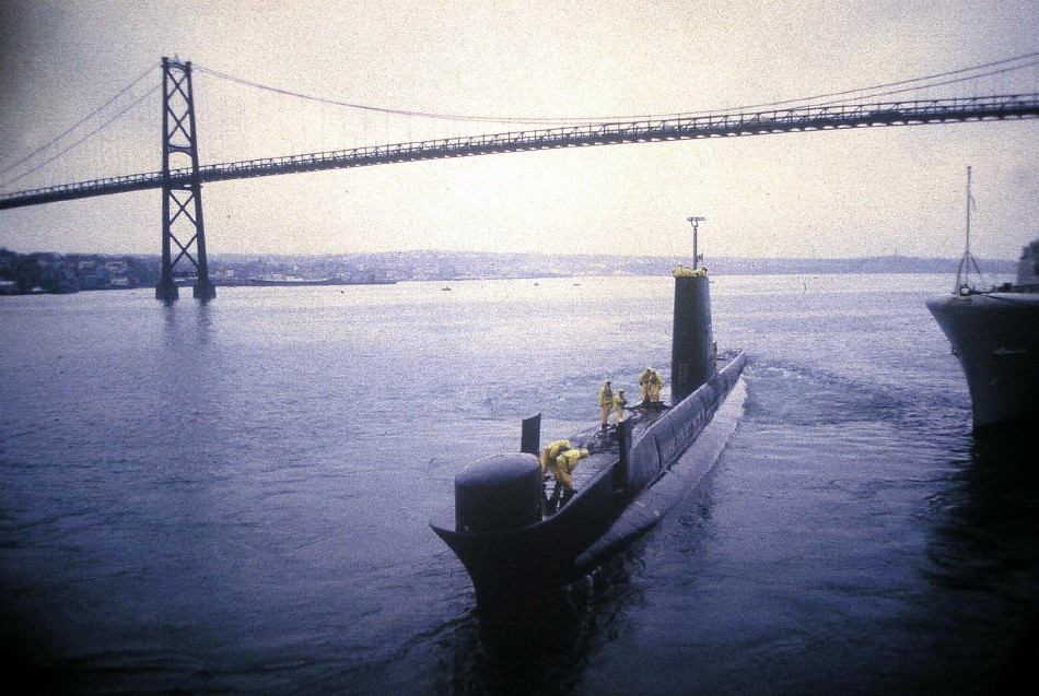 Royal Canadian Navy : HMCS Okanagan, HMC Dockyard, Halifax.