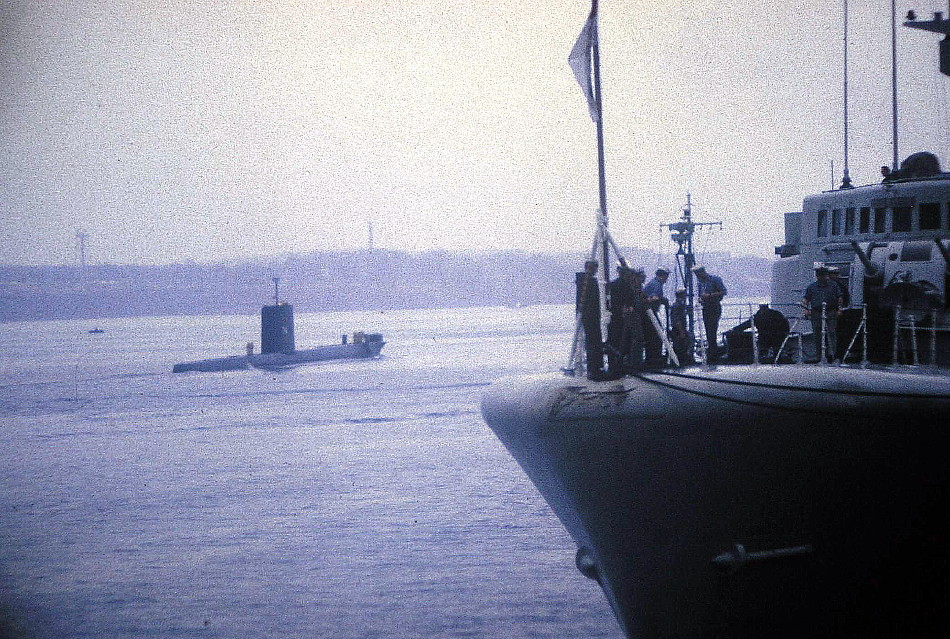 Royal Canadian Navy : HMCS Okanagan, HMC Dockyard, Halifax.